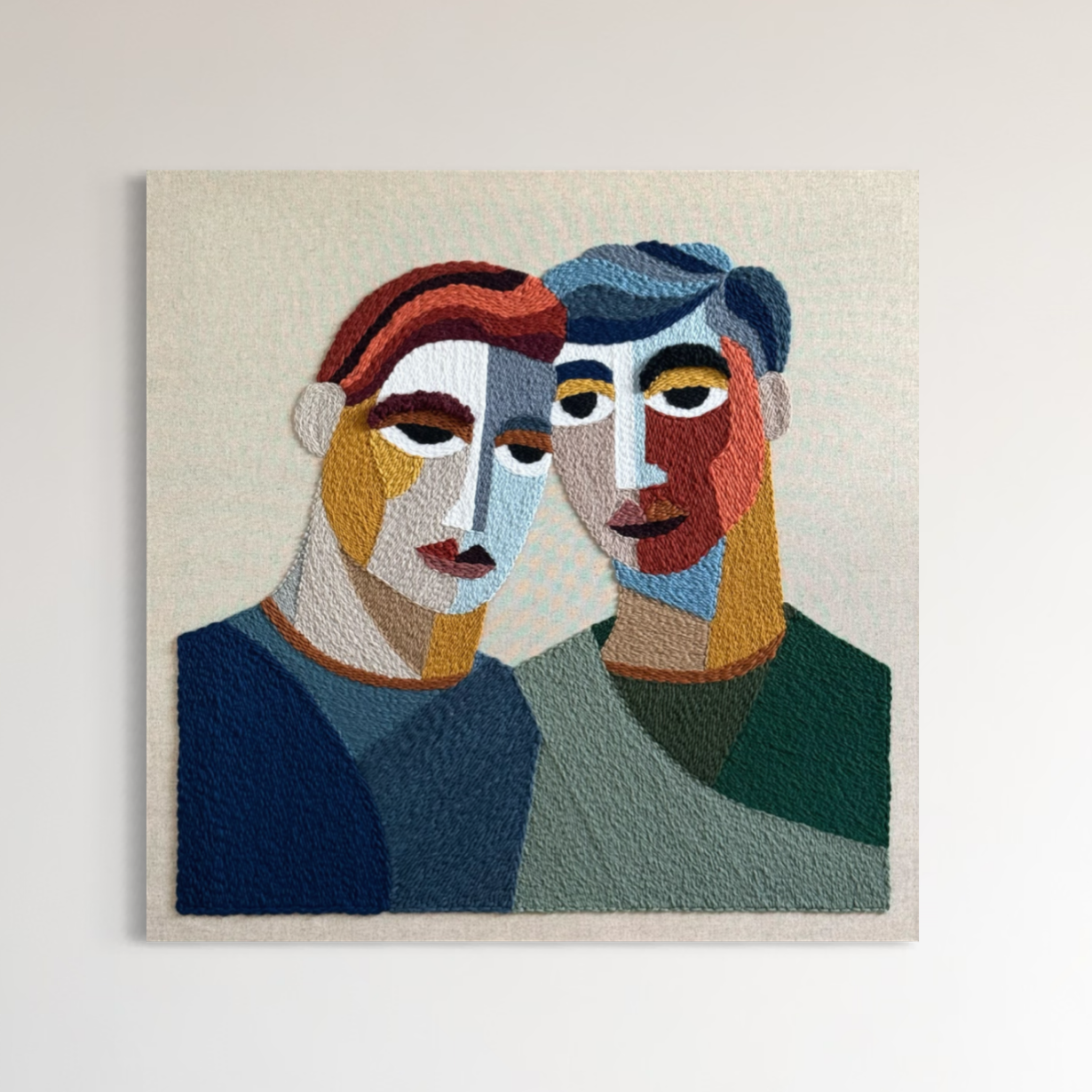 Together
100  x 100 cm